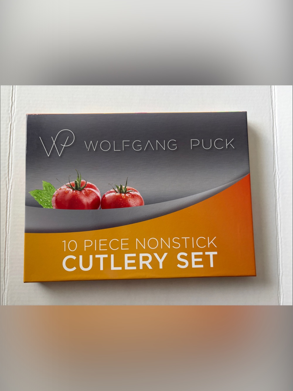 Wolfgang Puck 10-Piece Nonstick Cutlery Set - Orange